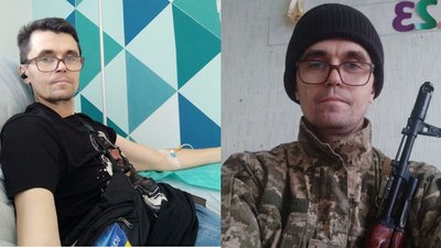 "Думав, що війна для мене закінчилась": боєць із протезом служить у бригаді ТрО, яка захищає небо над Волинню "Думав, що війна для мене закінчилась": боєць із протезом служить у бригаді ТрО, яка захищає небо над Волинню