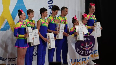 Чирлідери Дніпропетровщини вибороли 14 медалей на чемпіонаті України