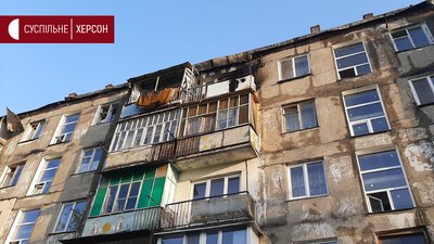 Мешканці будинку, що горів у Новій Каховці, розповідають причину пожежі (репортаж)