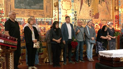 У Житомирі попрощалися зі скульптором, народним художником України Василем Фещенком У Житомирі попрощалися зі скульптором, народним художником України Василем Фещенком
