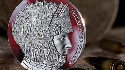 Тихоокеанська держава випустила пам’ятну монету "Воїн Азовсталі"