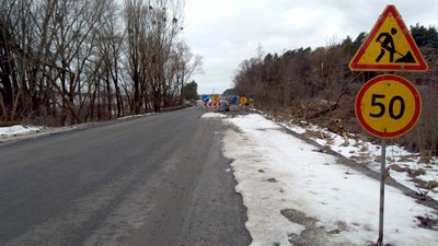 На автошляху біля Володимира-Волинського обмежили рух через ремонт мосту