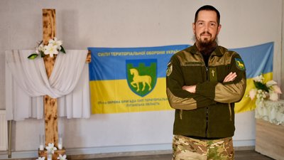Євген Кононов — військовий капелан 111 бригади ТрО