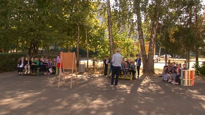 На Черкащині уроки просто неба проводять четвертий рік поспіль На Черкащині уроки просто неба проводять четвертий рік поспіль