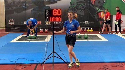 Анжеліка Намєснік на змаганнях Анжеліка Намєснік на змаганнях
