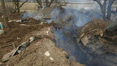 На Донеччині через бої згоріли понад 15 тисяч гектарів лісу