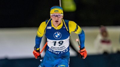 Дмитро Підручний, український біатлоніст в сезоні Кубка світу 2025/26