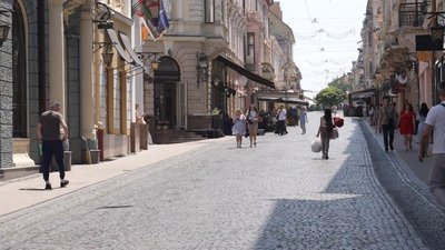 Вулиця Ольги Кобилянської у Чернівцях