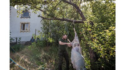 Курбан байрам в останній неокупованій мечеті на Донбасі Курбан байрам в останній неокупованій мечеті на Донбасі