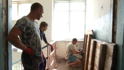 У селищі створюють нову амбулаторію У селищі створюють нову амбулаторію