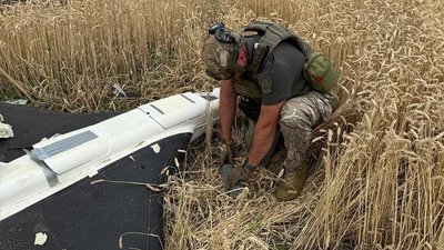 На Кіровоградщині підірвали бойову частину російського дрона