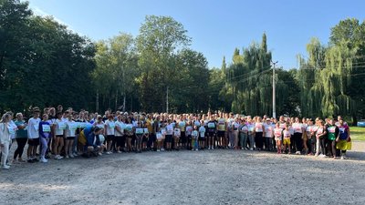 учасники забігу в Теребовлі учасники забігу в Теребовлі