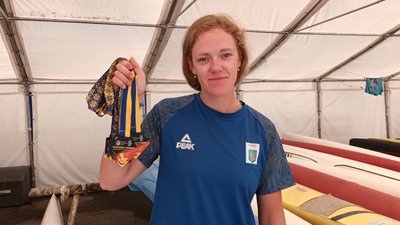 Дарія Довбня, веслувальниця з Тернополя Дарія Довбня, веслувальниця з Тернополя