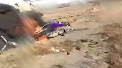 Ураження російського гвинтокрила Мі-8