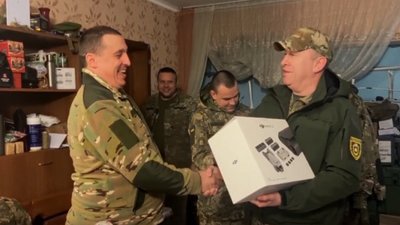 Керівник Черкаської ОВА відвідав захисників на передовій
