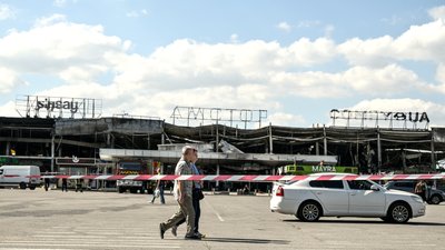 Наслідки удару по ТРЦ у Запоріжжі