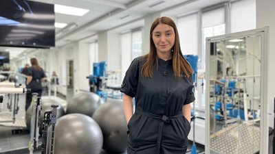 Евеліна Кафара, фізична терапевтка в реабілітаційному центрі Евеліна Кафара, фізична терапевтка в реабілітаційному центрі