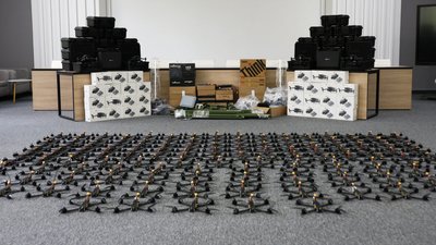 72 бригада ім. Чорних Запорожців отримала понад 200 дронів від громад Бучанського району