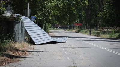 Вулиця у Херсоні