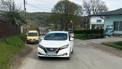 Автомобіль, який збив дитину у Великому Кучурові