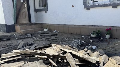 Наслідки обстрілу Полтави 20 червня