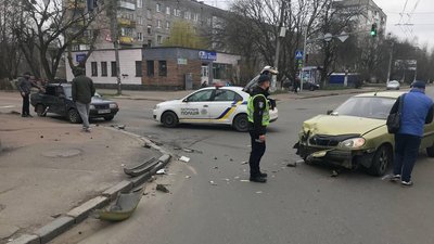 У Житомирі на перехресті сталася ДТП