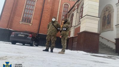 СБУ продовжує безпекові заходи на об'єктах УПЦ (МП) на Київщині