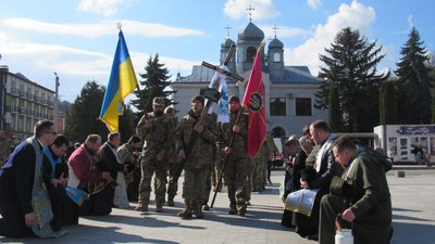 Прощання із Миколою Хилюком, Тернопільщина, 2024 Прощання із Миколою Хилюком, Тернопільщина, 2024