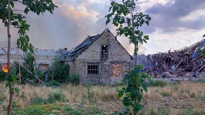 У Запорізькій області внаслідок російський обстрілів сталися пожежі — ДСНС