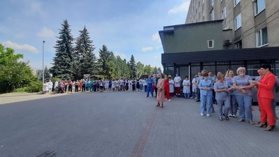 Львівські оркестри привітали медиків напередодні професійного свята Львівські оркестри привітали медиків напередодні професійного свята