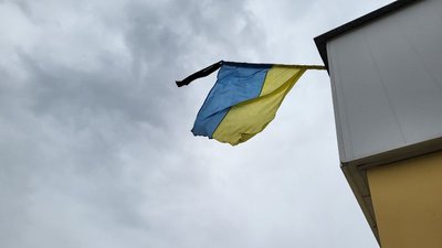 Прапор України у день жалоби