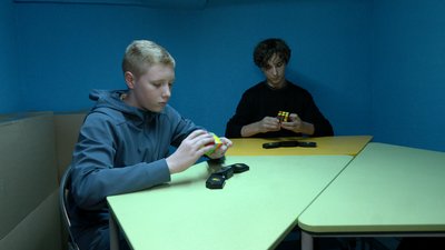 У Черкасах школярі збирали кубик Рубіка на швидкість У Черкасах школярі збирали кубик Рубіка на швидкість