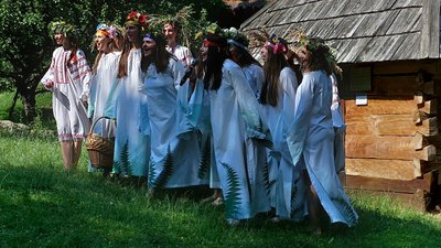 В Закарпатському музеї-скансені відсвяткували Івана Купала В Закарпатському музеї-скансені відсвяткували Івана Купала