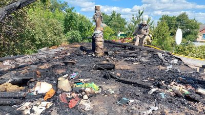 На Житомирщині на пожежі у приватному житловому будинку загинув господар оселі На Житомирщині на пожежі у приватному житловому будинку загинув господар оселі