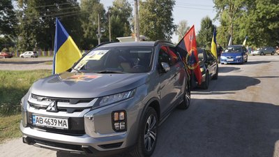 Автопробіг на честь полеглого Сергія Кузьменка