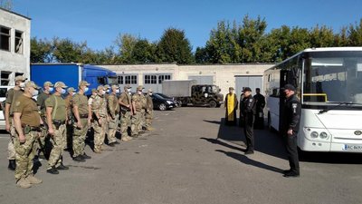Волинські бійці роти "Світязь" вирушили на ротацію з зону ООС
