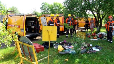 На Житомирщині працівники аварійної служби газу взяли участь у професійних змаганнях