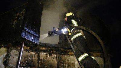 У Дніпрі ліквідували пожежу в лазні У Дніпрі ліквідували пожежу в лазні