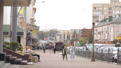 Вулиця Соборна у Рівному