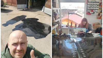 "Тільки зробив і одразу виїжджають": полтавець виготовляє спеціальні ноші для евакуації бійців "Тільки зробив і одразу виїжджають": полтавець виготовляє спеціальні ноші для евакуації бійців