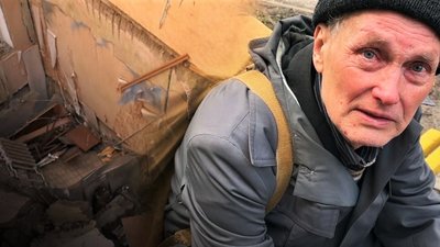 "Усе завалило": російський снаряд зруйнував ще один будинок на Салтівці — репортаж