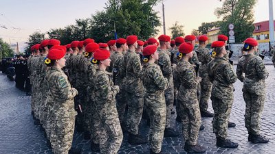 Підготовка до параду напередодні 30 річниці Незалежності України Підготовка до параду напередодні 30 річниці Незалежності України