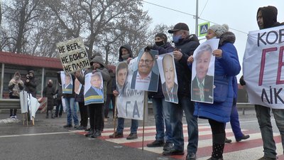 У Полтаві до пів сотні людей блокували рух автомобілів на дорозі Київ-Харків