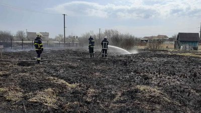 Минулої доби на Львівщині згоріло 2 гектари сухостою