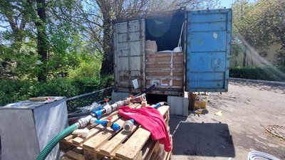 48 тонн чистої води за добу. Волонтери з Одеси обладнали системами очищення свердловину у Миколаєві 48 тонн чистої води за добу. Волонтери з Одеси обладнали системами очищення свердловину у Миколаєві