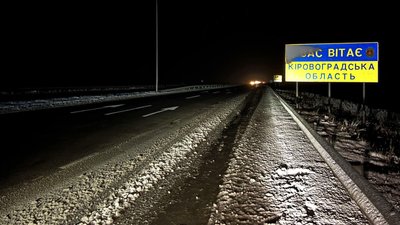 Сніжило на території всієї Кіровоградської області. Заторів на дорогах немає
