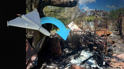 Внаслідок атаки БпЛА на Полтавщину згорів 100-річний будинок