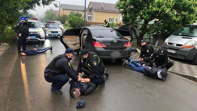 На місці інциденту тривають слідчі дії. Фото: Нацполіція На місці інциденту тривають слідчі дії. Фото: Нацполіція