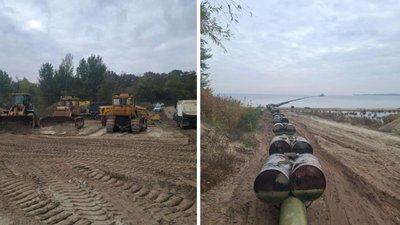 На Черкащині незаконно видобували пісок