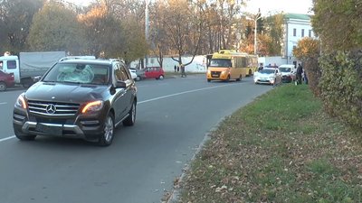 Місце ДТП з велосипедистом Артемом Левченко